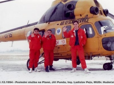 30 LET LETECKÉ ZÁCHRANNÉ SLUŽBY NA JIHOČESKÉM NEBI - DÍL PRVNÍ 1991-1994